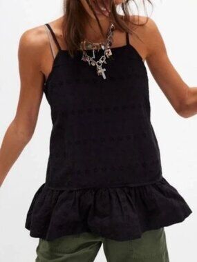 NWT Free People Black Tunic